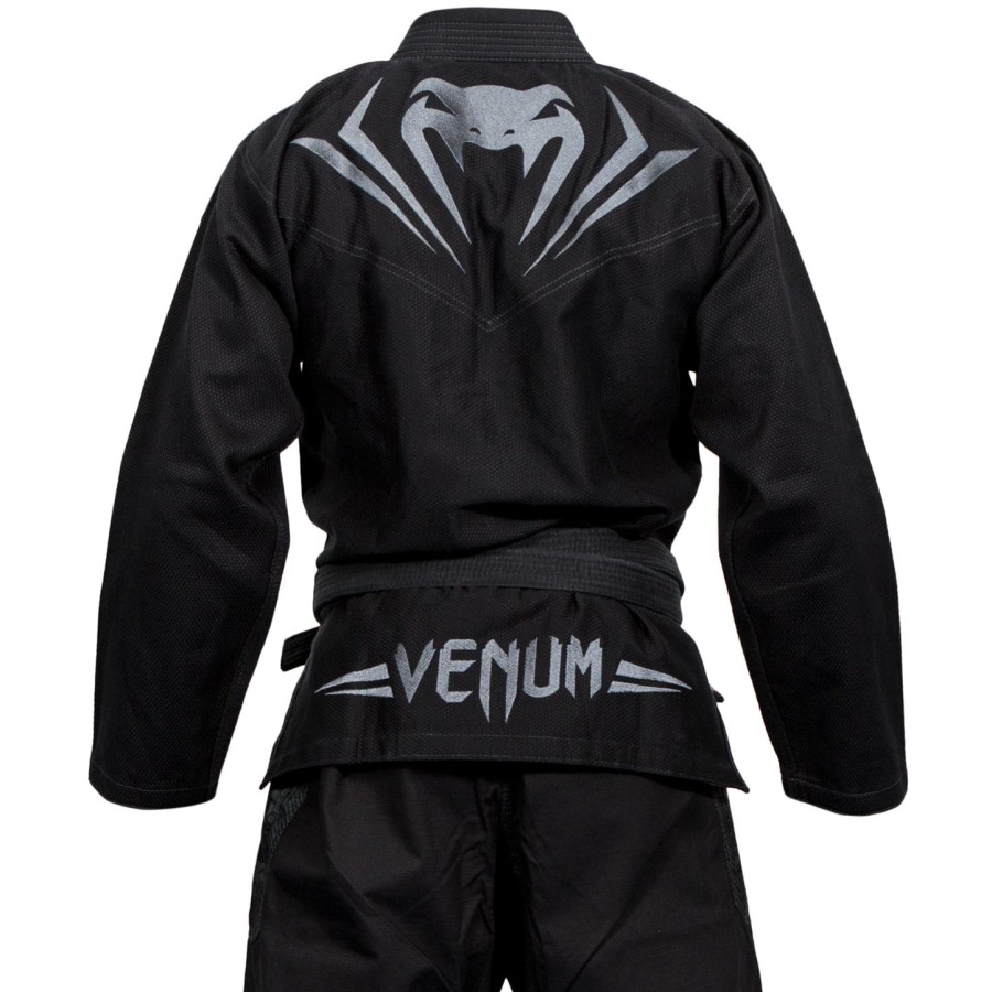 venum elite bjj gi - schwarzschwarz