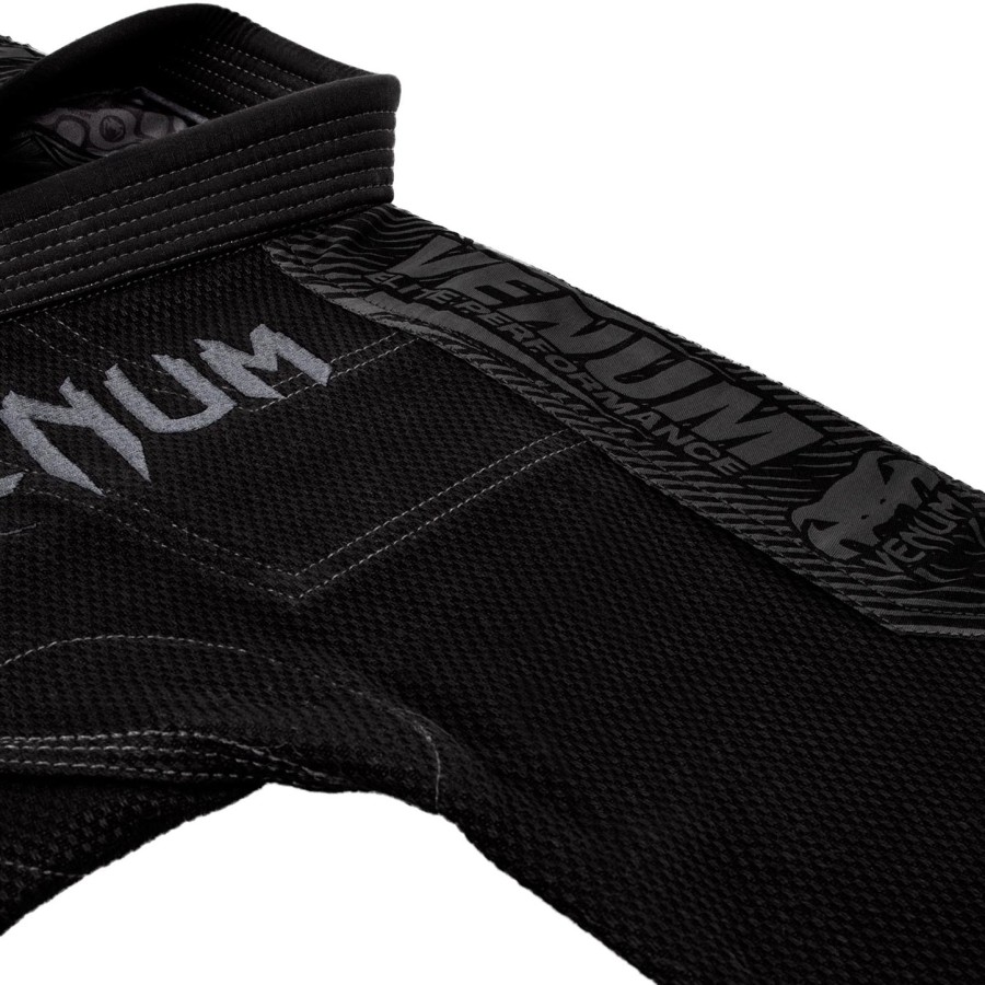 venum elite bjj gi - schwarzschwarz