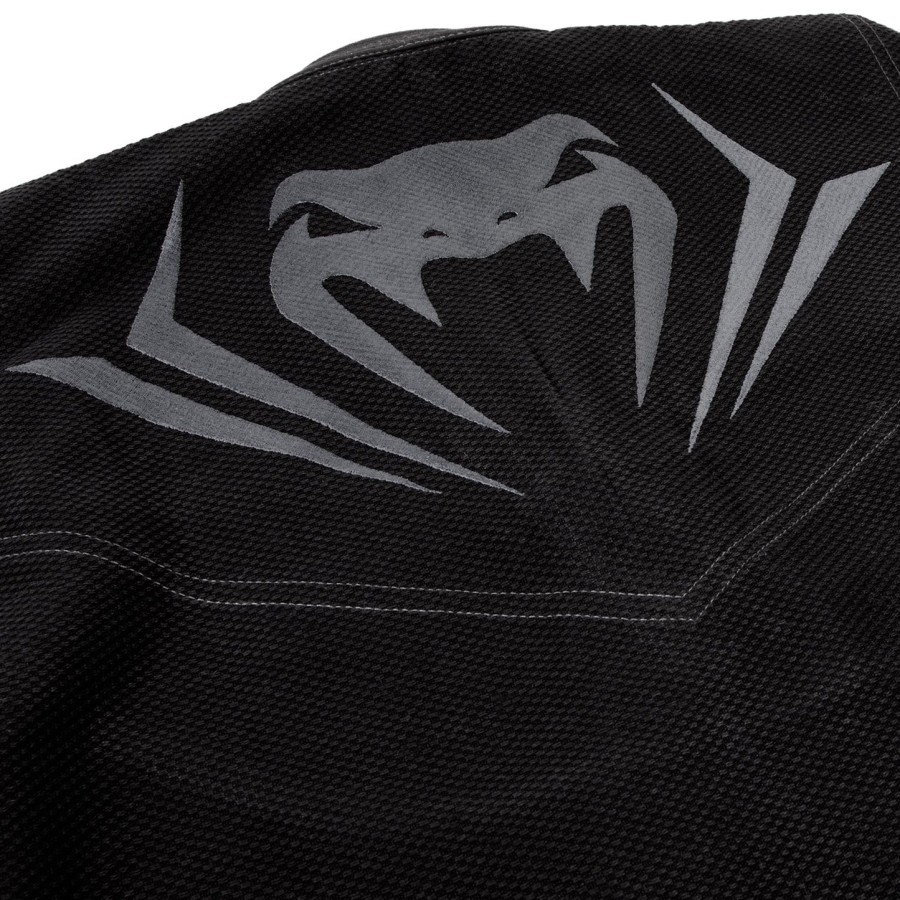 venum elite bjj gi - schwarzschwarz