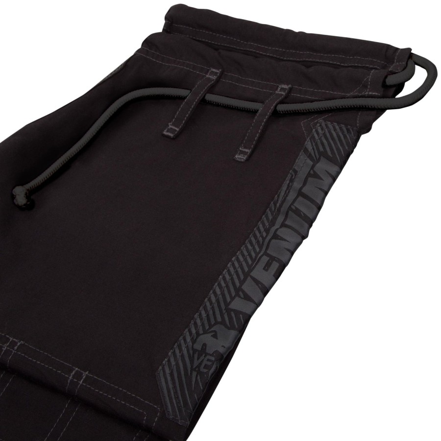 venum elite bjj gi - schwarzschwarz