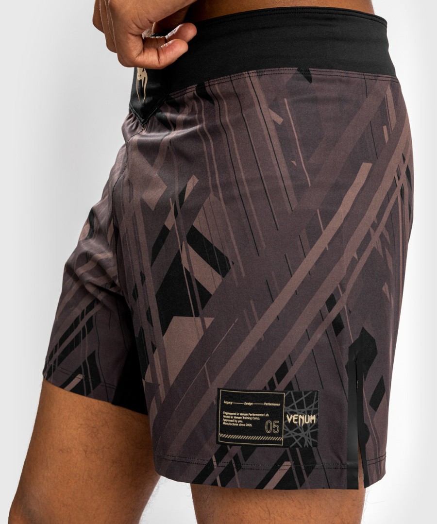 venum tecmo 2.0 fightshort - schwarzbraun