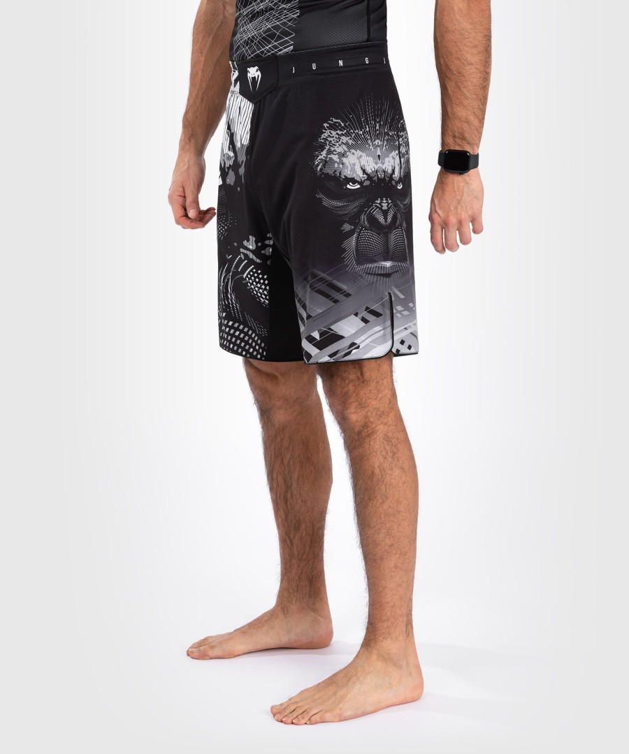 venum gorilla jungle fightshort - schwarzweiß