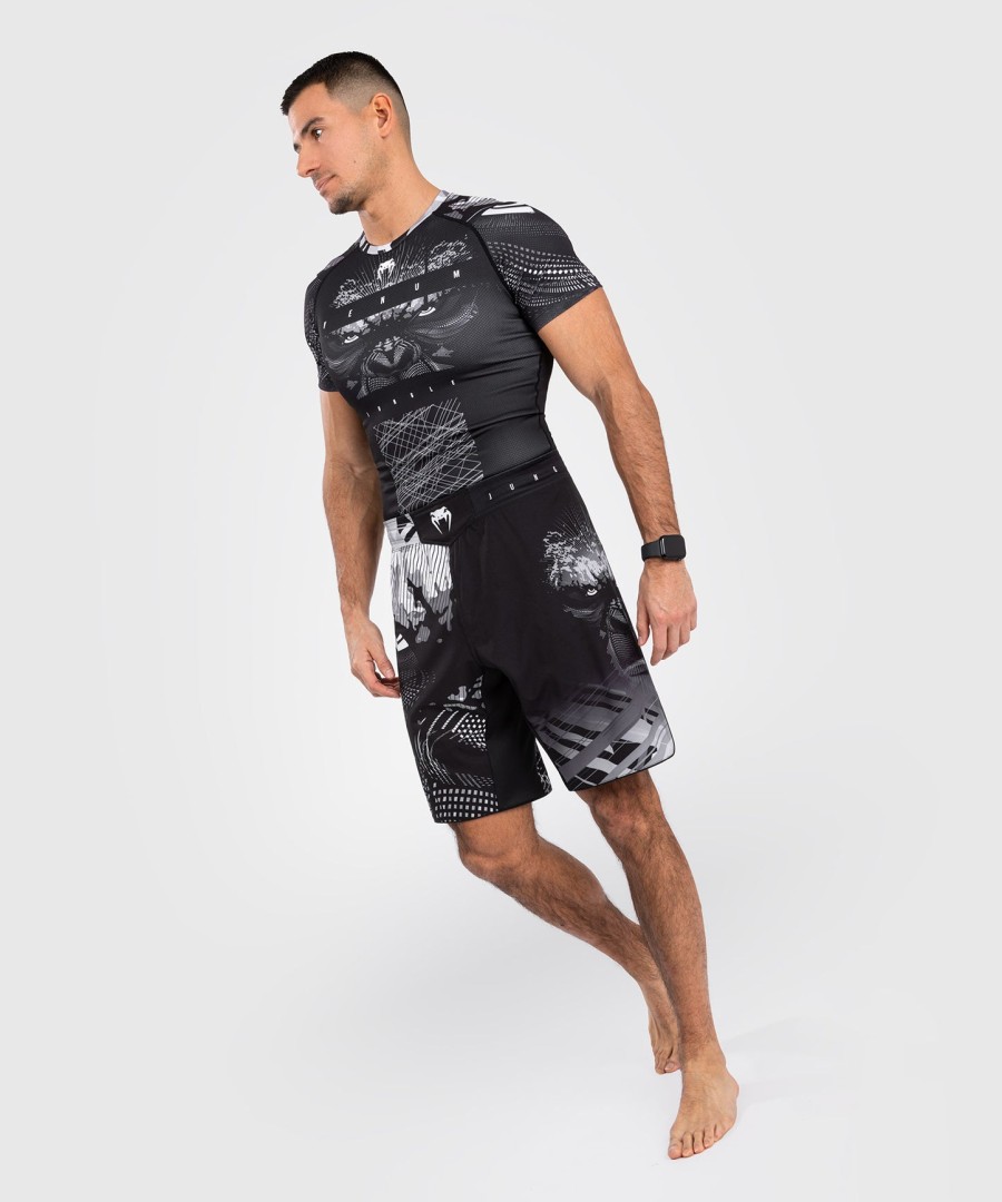 venum gorilla jungle fightshort - schwarzweiß