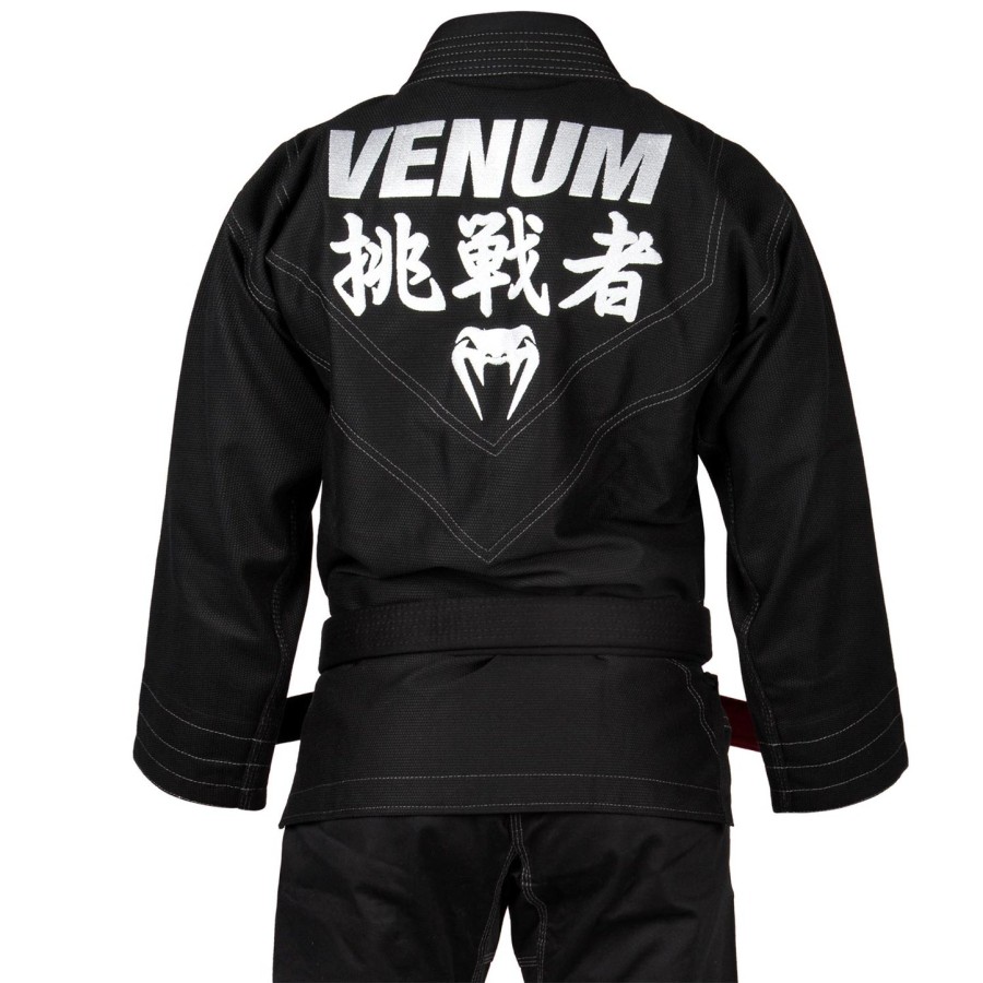 venum challenger 4.0 bjj gi - inkl. tasche - schwarz
