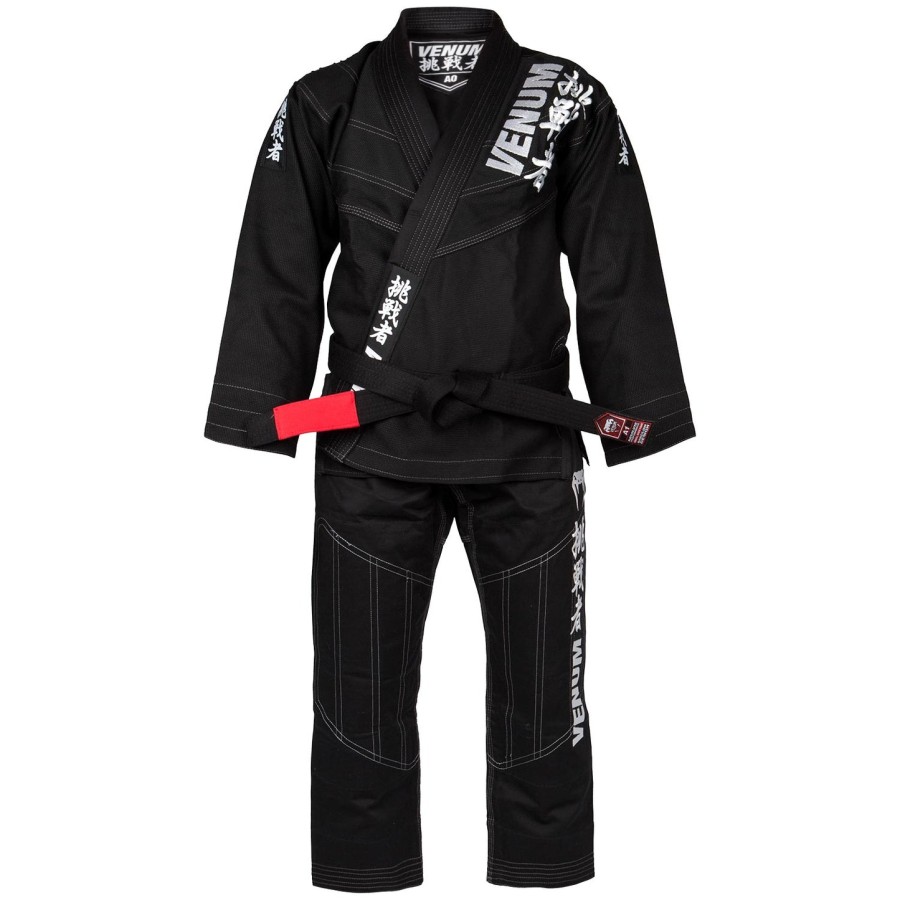 venum challenger 4.0 bjj gi - inkl. tasche - schwarz
