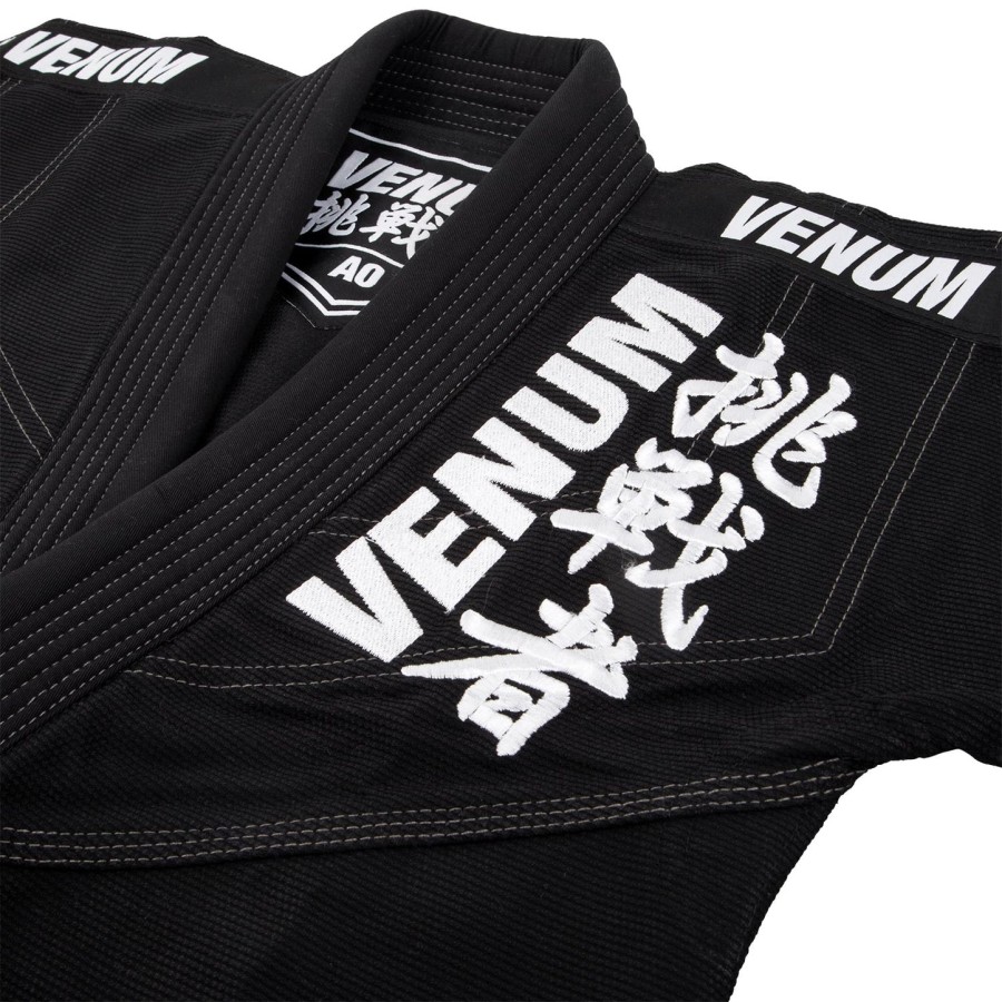 venum challenger 4.0 bjj gi - inkl. tasche - schwarz