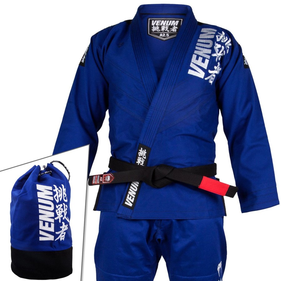 venum challenger 4.0 bjj gi - inkl. tasche - blau