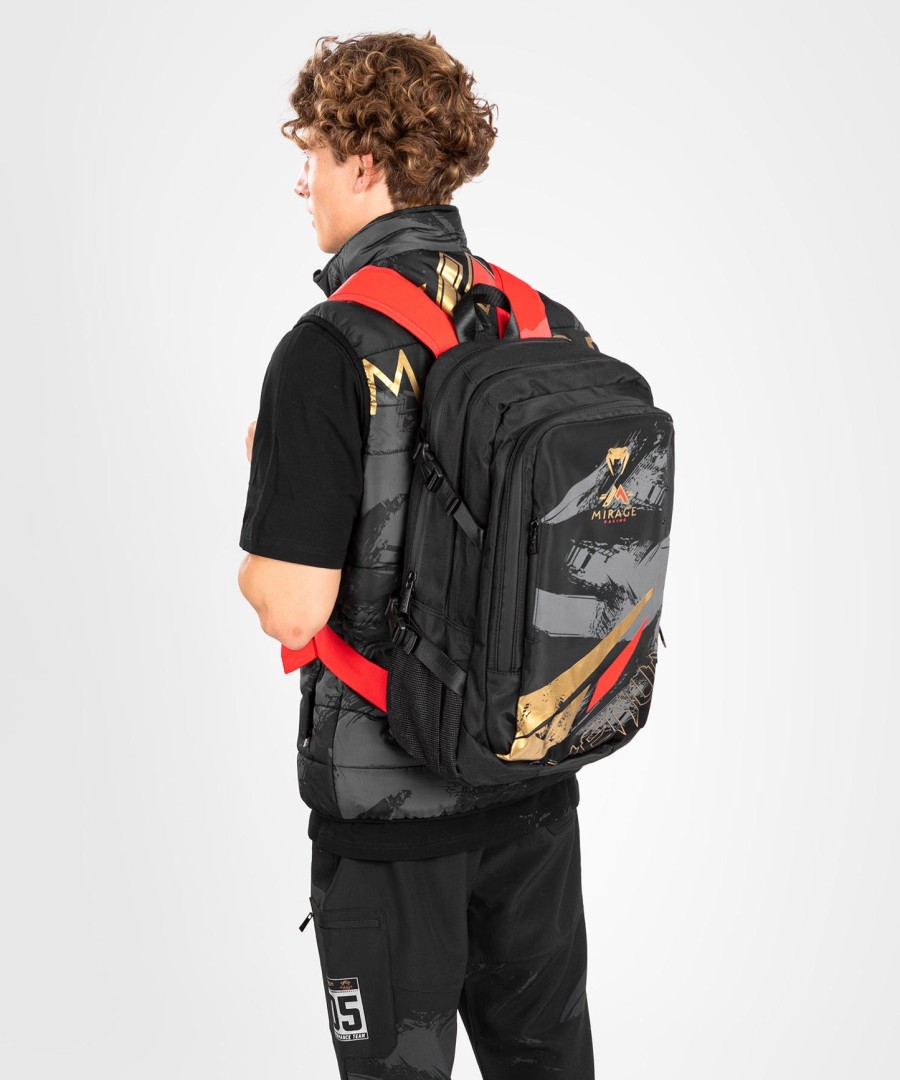 venum x mirage rucksack – schwarzgold