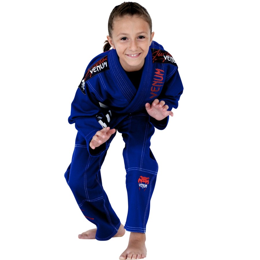 venum challenger 2.0 kinder bjj gi – königsblau