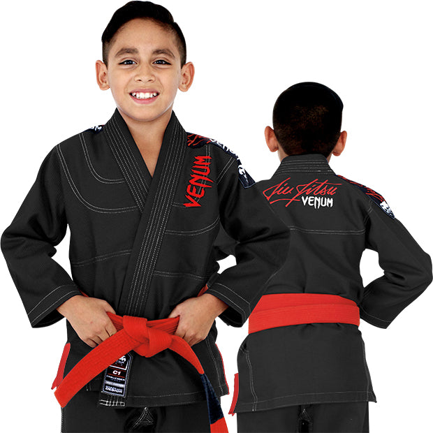 venum challenger 2.0 kinder bjj gi – schwarz