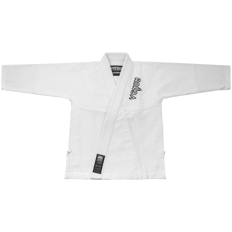 venum contender kinder bjj gi inkl. kostenlosem weißgurt - weiß