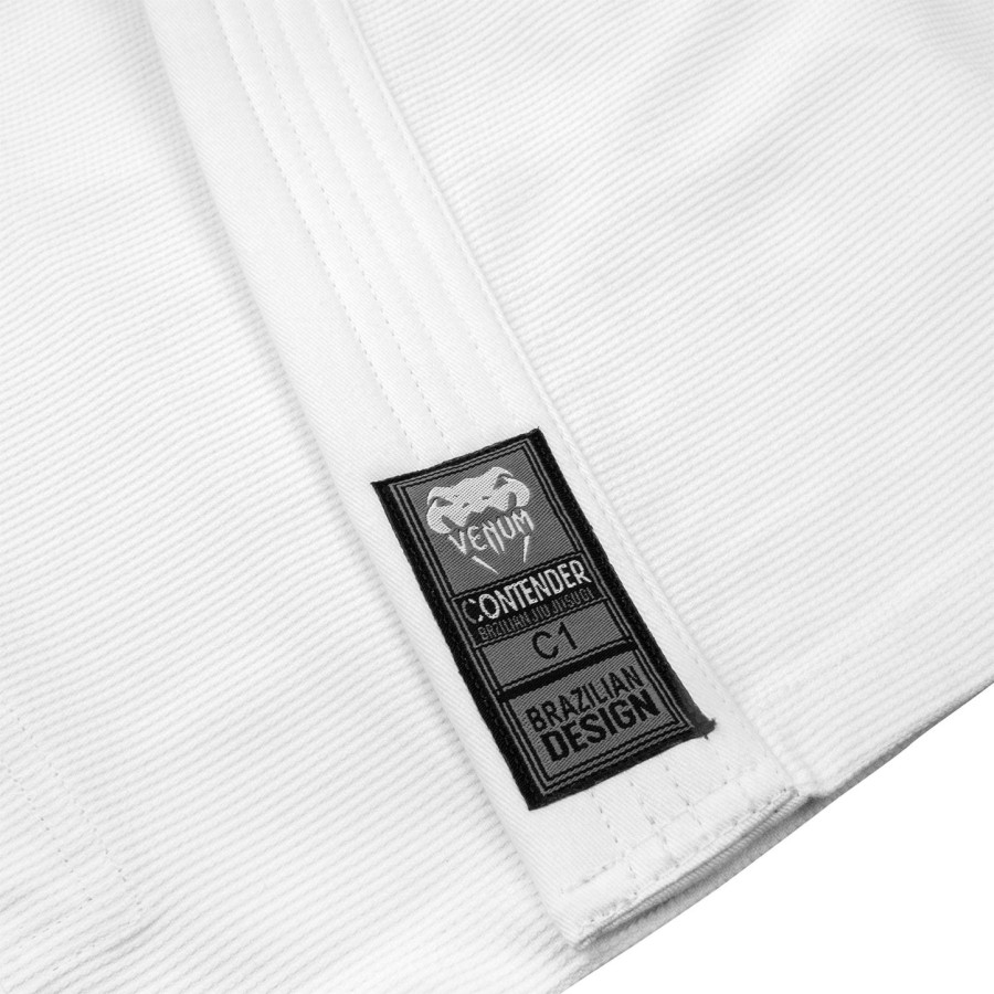 venum contender kinder bjj gi inkl. kostenlosem weißgurt - weiß