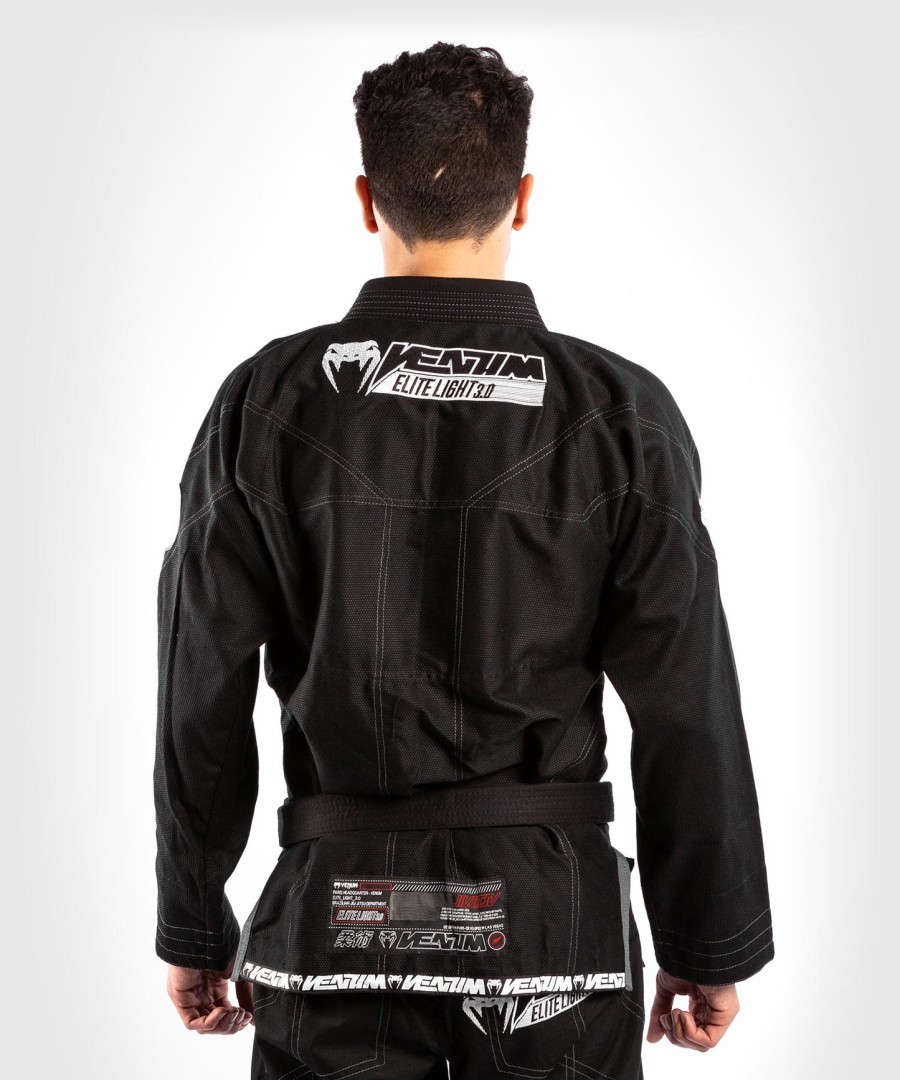 venum elite light 3.0 bjj gi – schwarz