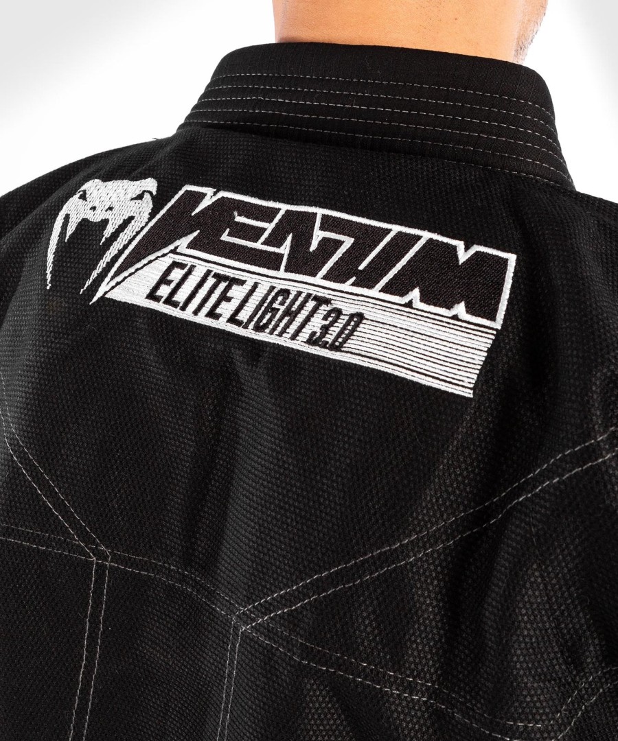 venum elite light 3.0 bjj gi – schwarz