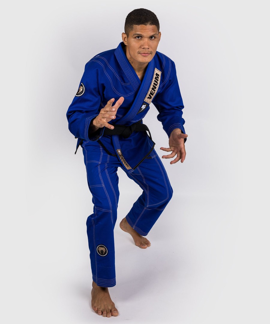 venum elite 4.0 brasilianischer jiu-jitsu-gi – blau