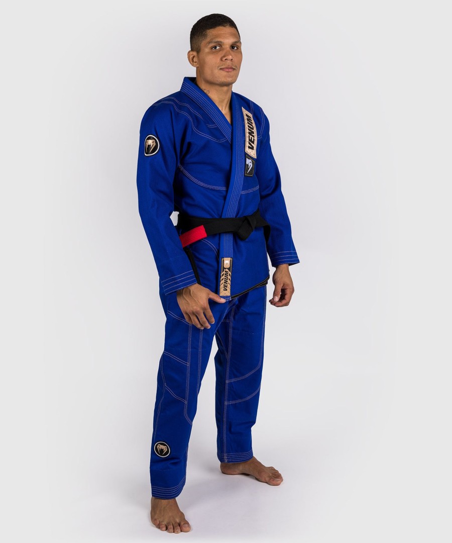 venum elite 4.0 brasilianischer jiu-jitsu-gi – blau