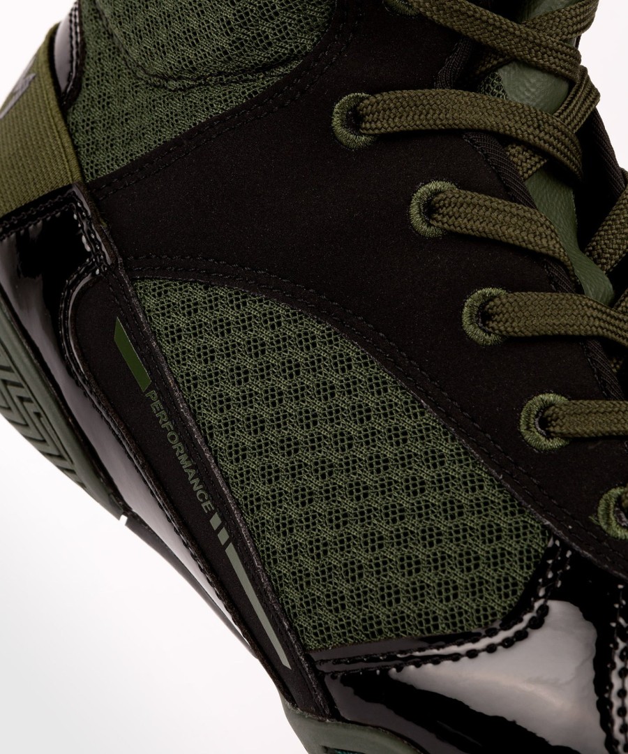 venum elite boxschuhe – khaki