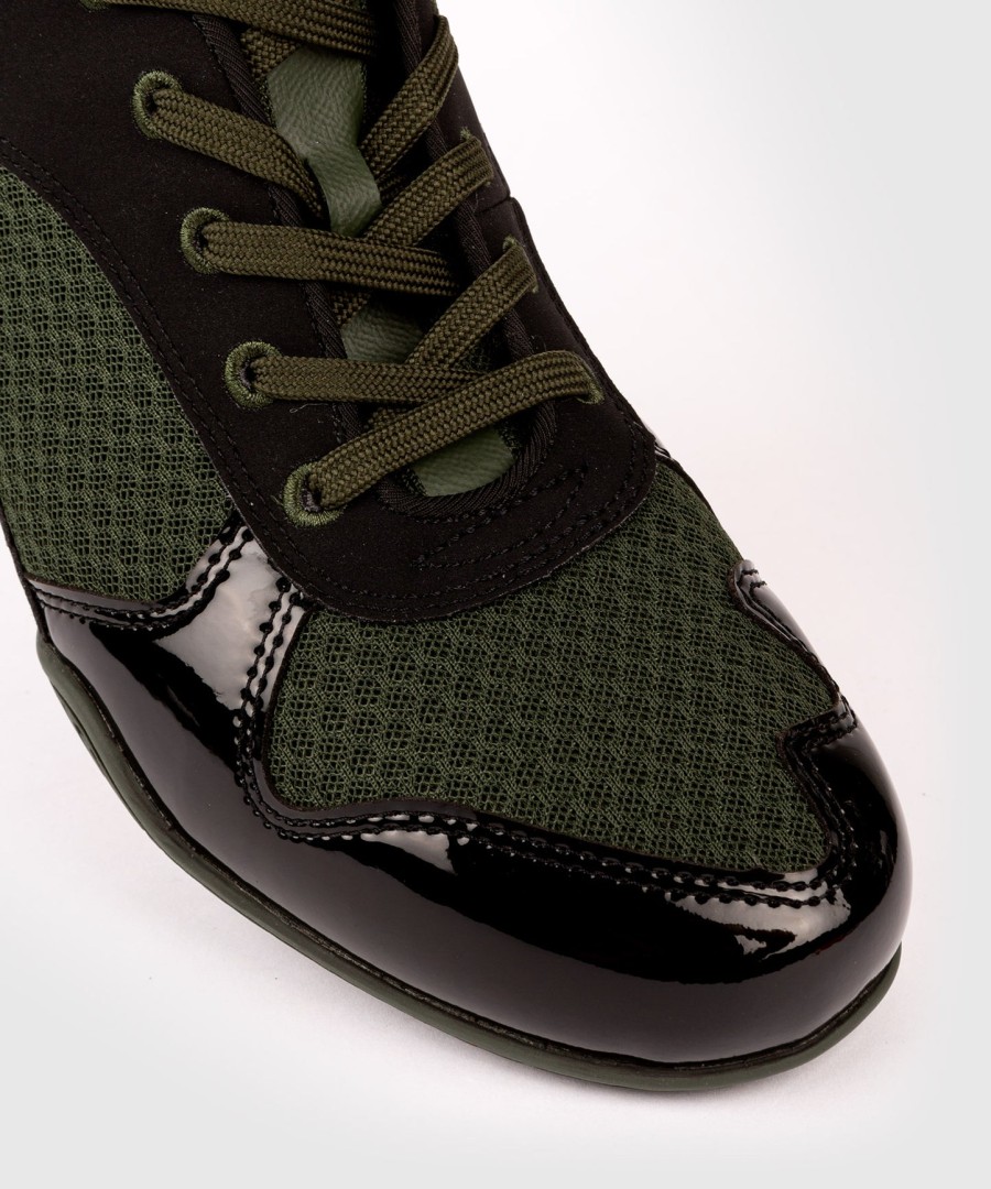 venum elite boxschuhe – khaki
