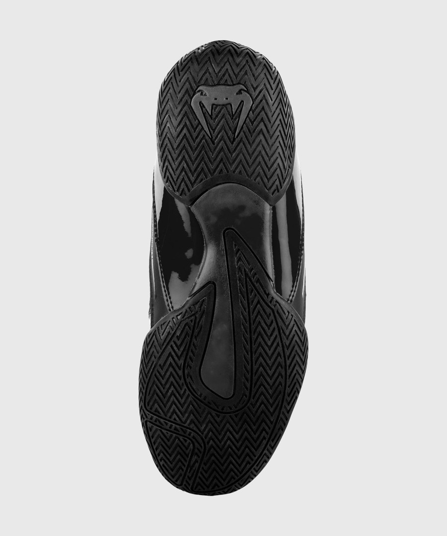venum elite boxschuhe - schwarzschwarz