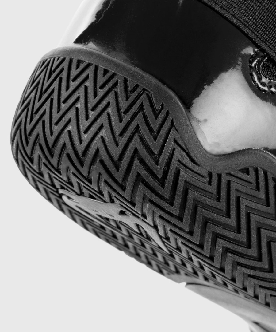venum elite boxschuhe - schwarzschwarz