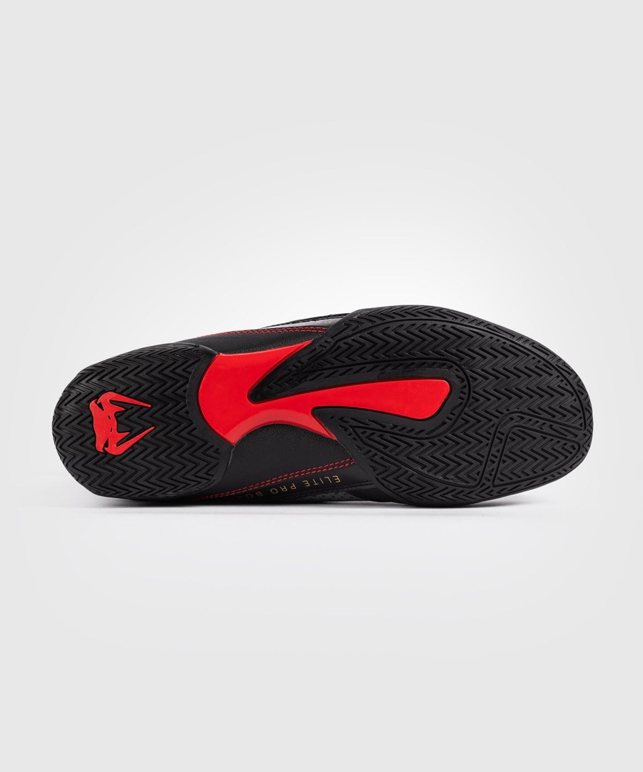 venum elite boxschuhe – sturmgraugold