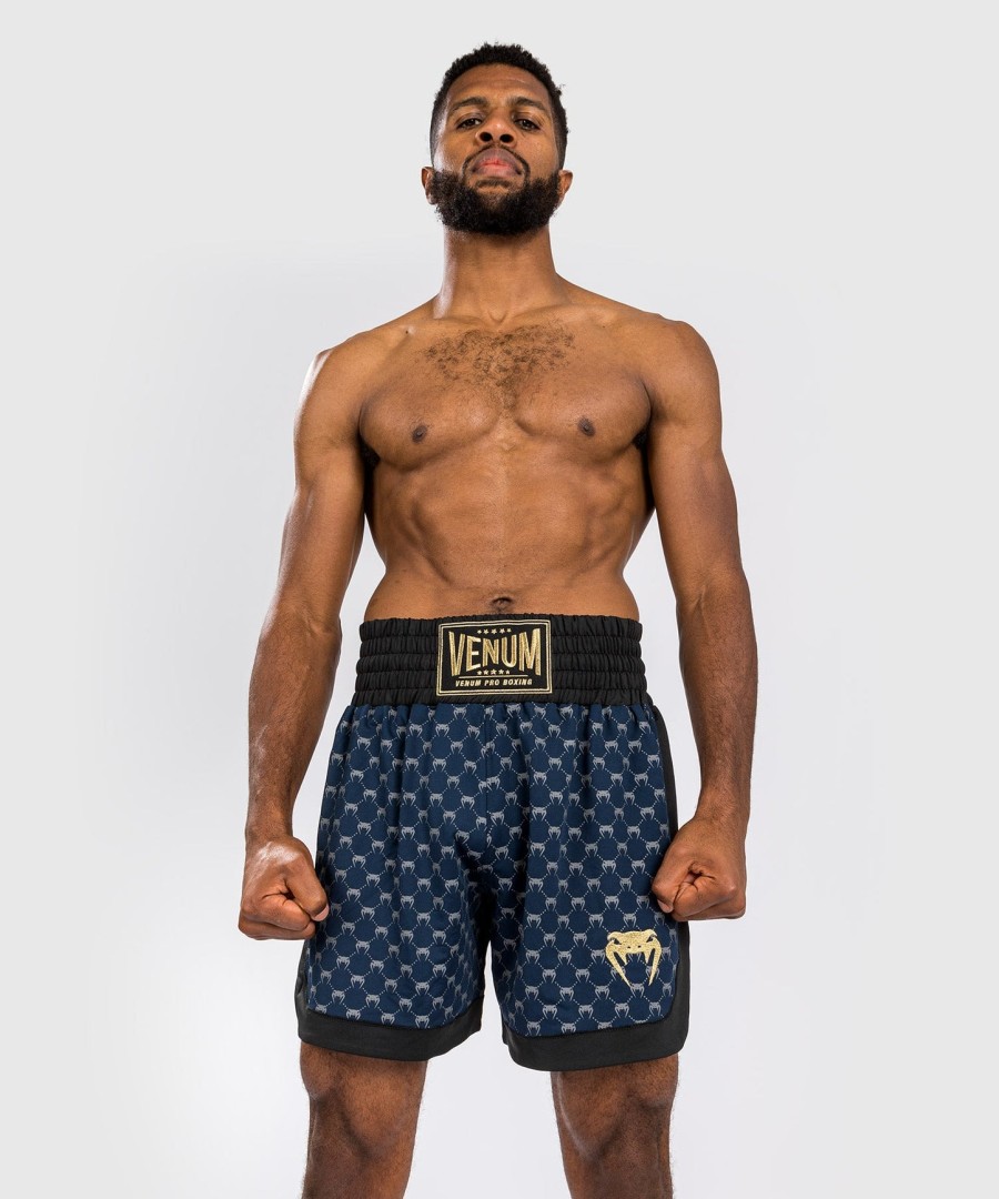 venum monogram boxshorts - schwarzmarineblau
