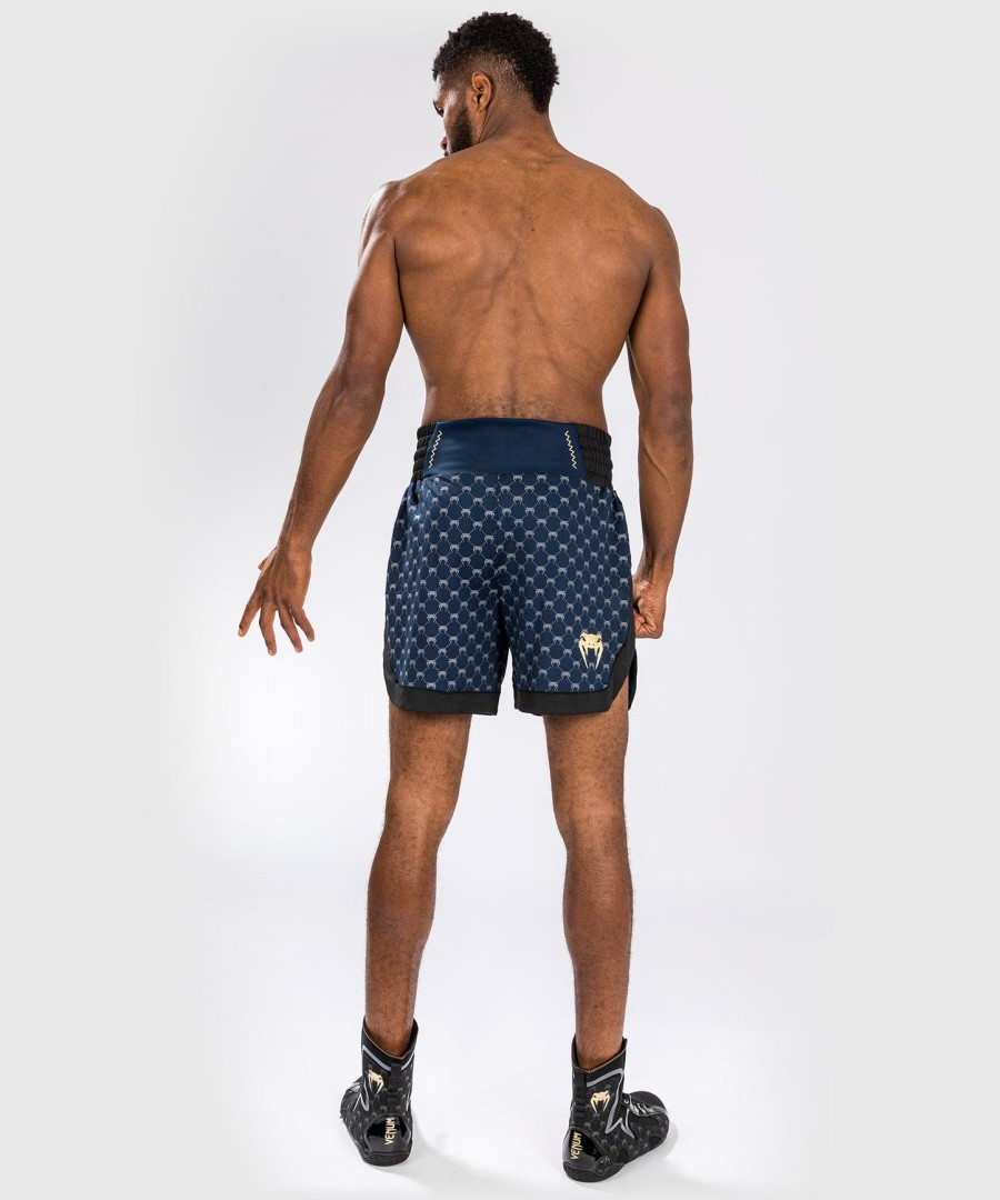 venum monogram boxshorts - schwarzmarineblau