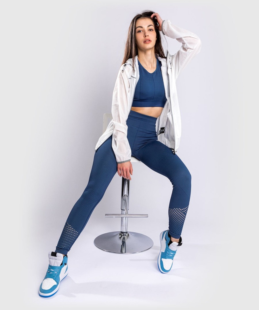 venum sparring nahtloser sport-bh – für damen – marineblau