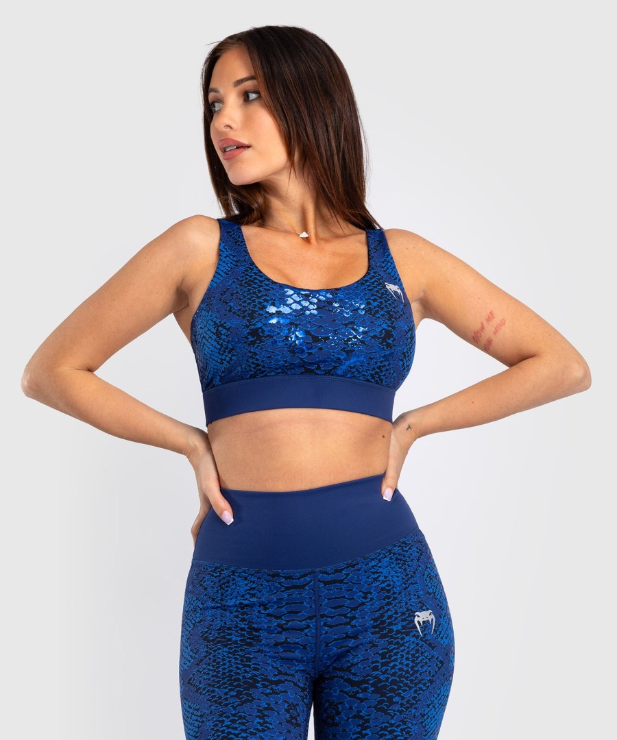 venum amazonia damen-sport-bh – ultramarinblau