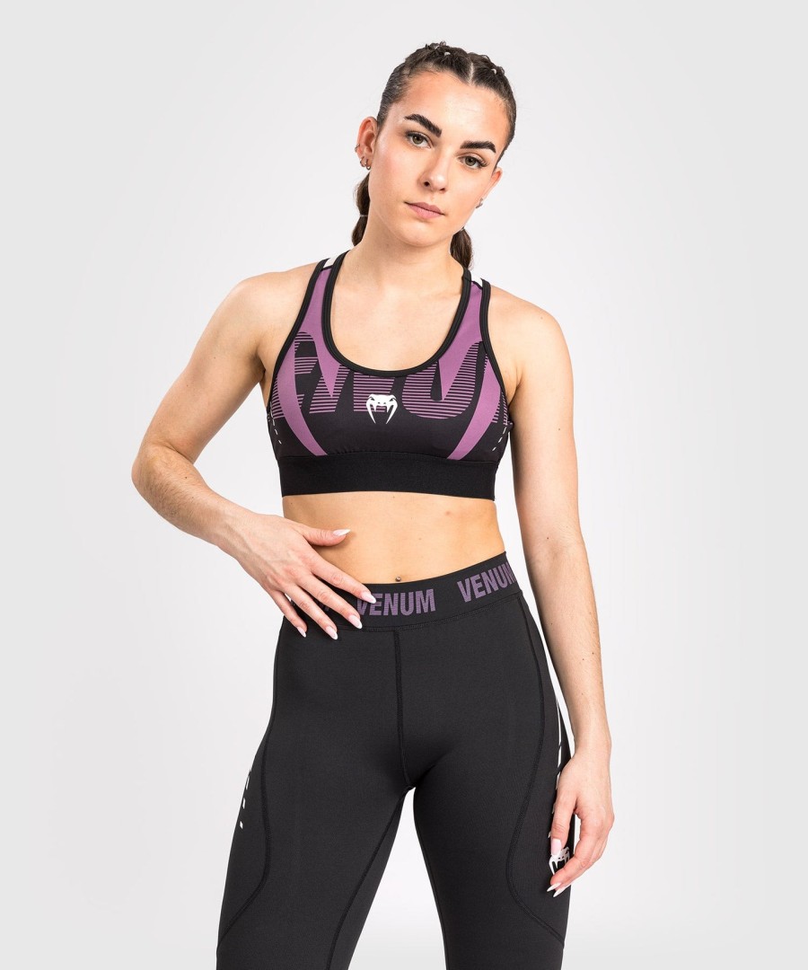 venum adrenaline damen-sport-bh – lila
