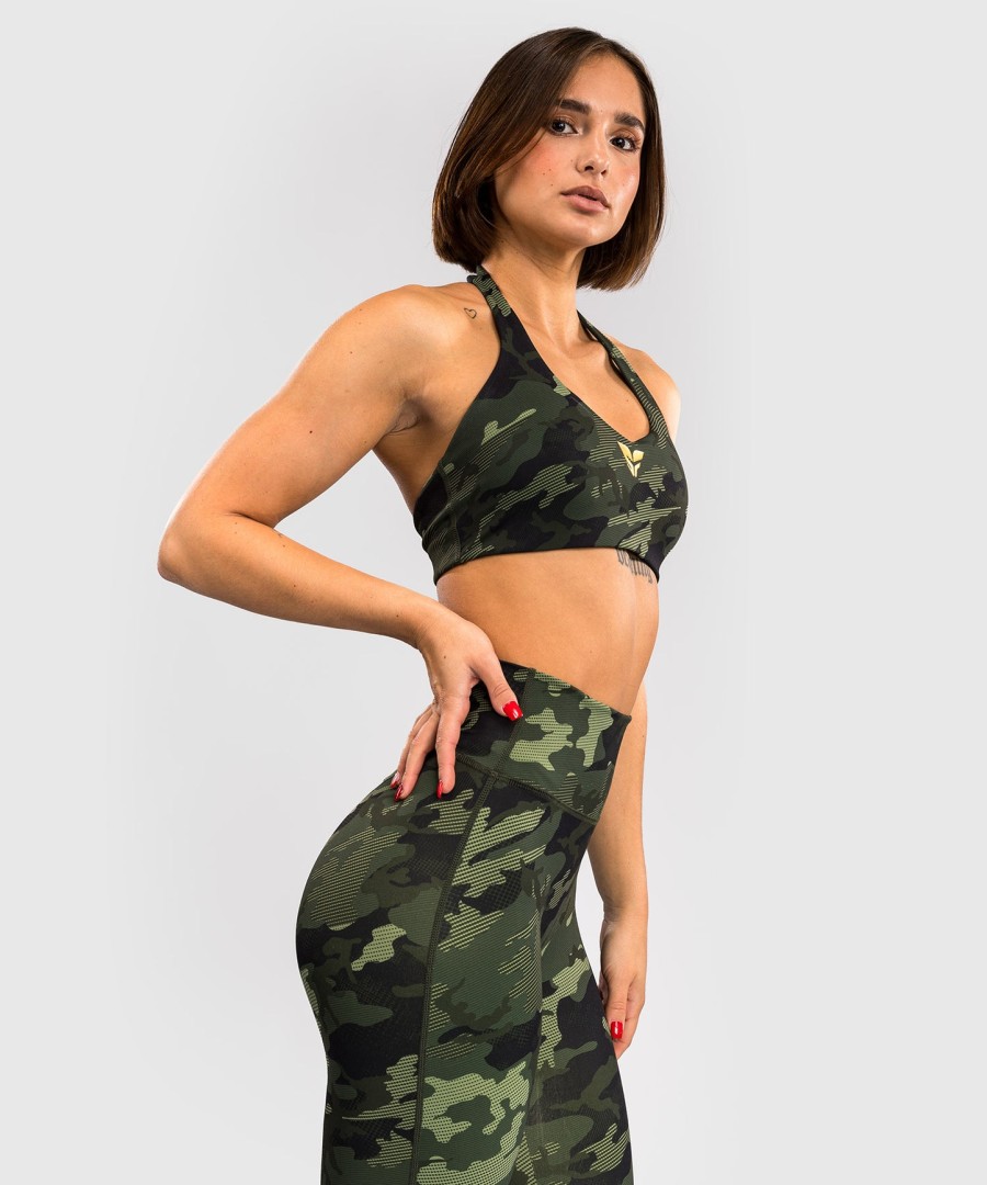 venum x sophia rose damen-sport-bh – wald-camouflage