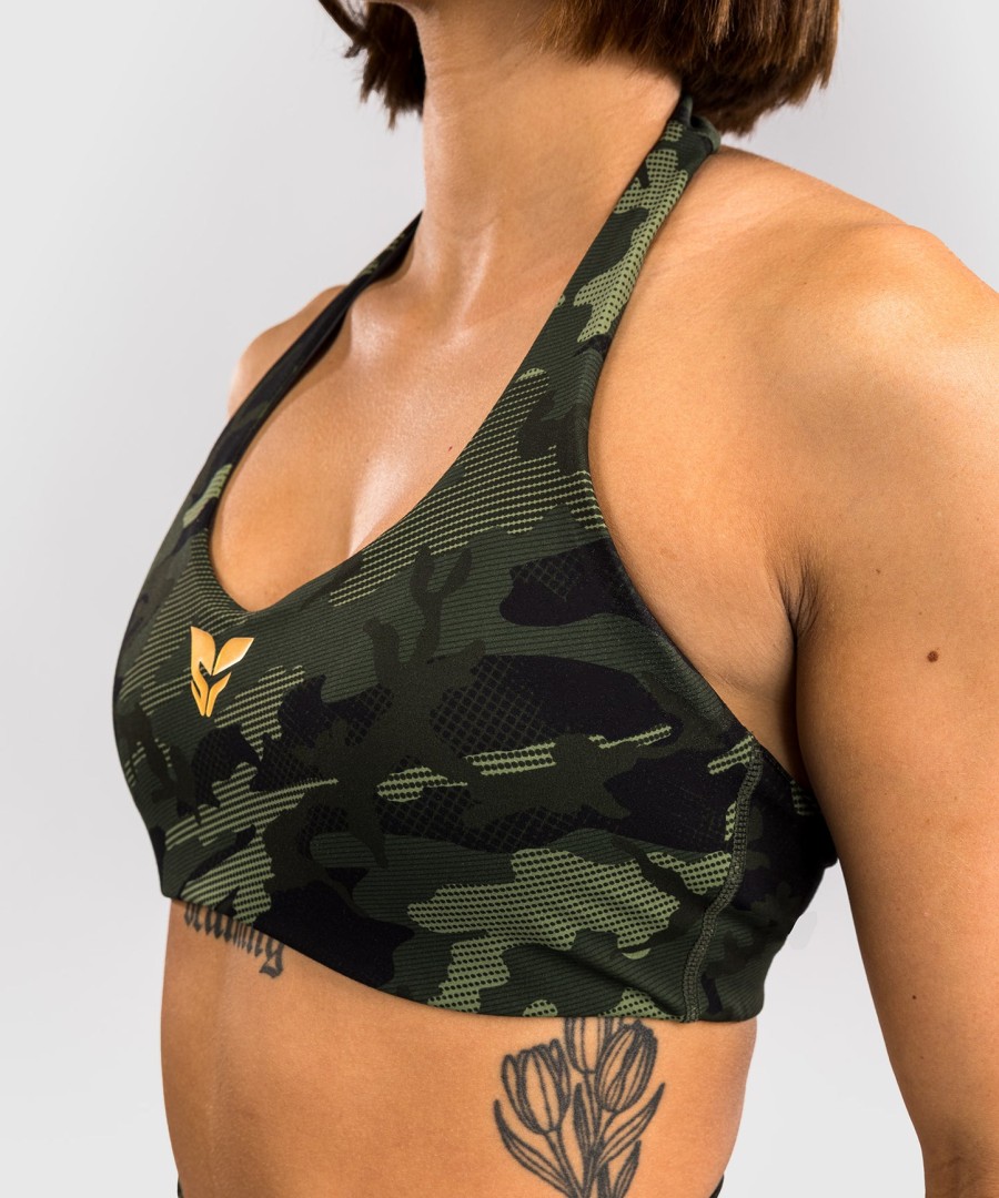 venum x sophia rose damen-sport-bh – wald-camouflage