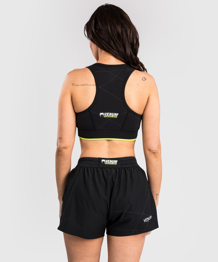 venum training camp 4.0 sport-bh – schwarzneongrün
