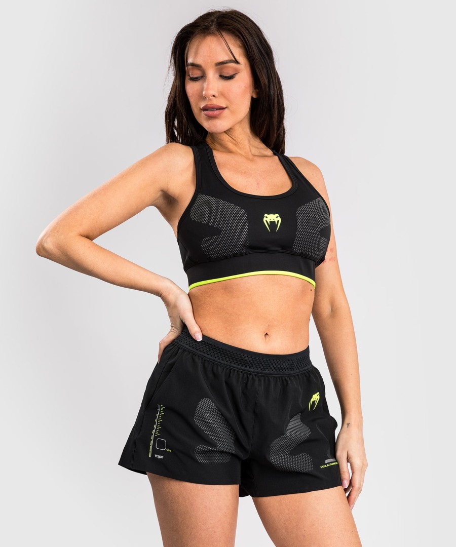 venum training camp 4.0 sport-bh – schwarzneongrün