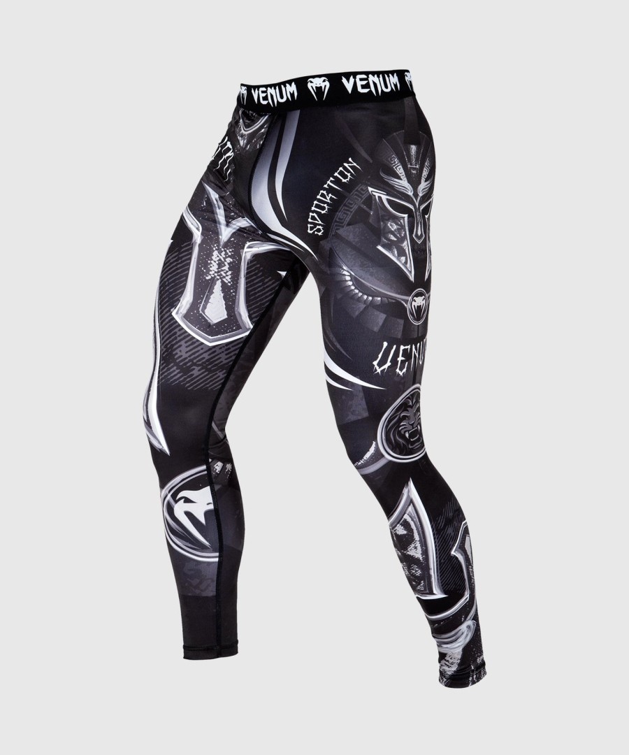 venum gladiator 3.0 kompressionsstrumpfhose – schwarzweiß