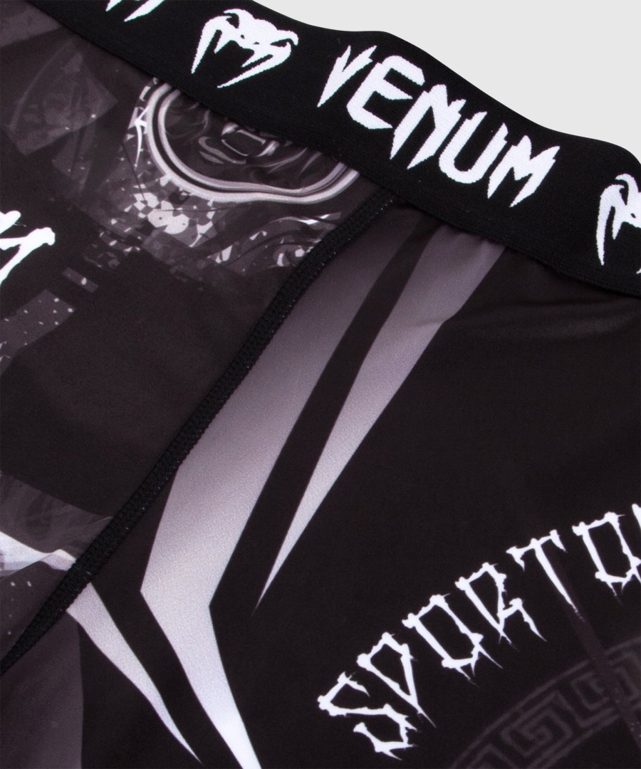 venum gladiator 3.0 kompressionsstrumpfhose – schwarzweiß