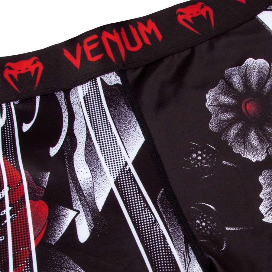 venum samurai skull kompressionsstrumpfhose – schwarz