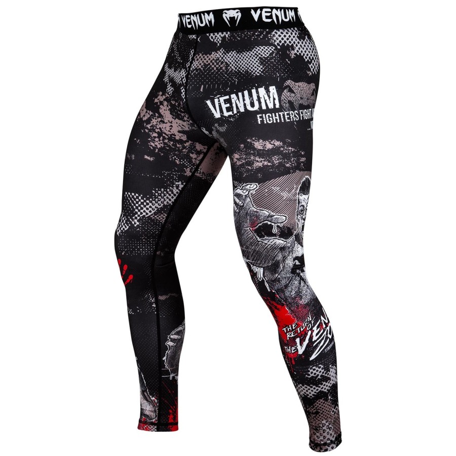 venum zombie return kompressionsstrumpfhose – schwarz