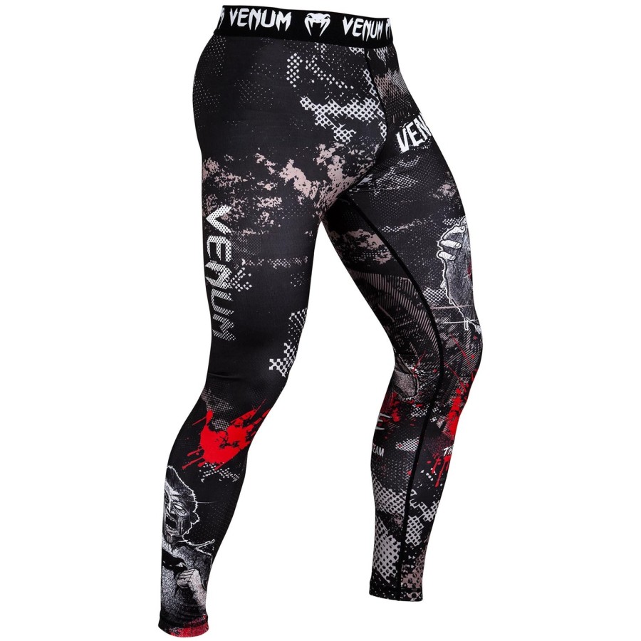 venum zombie return kompressionsstrumpfhose – schwarz