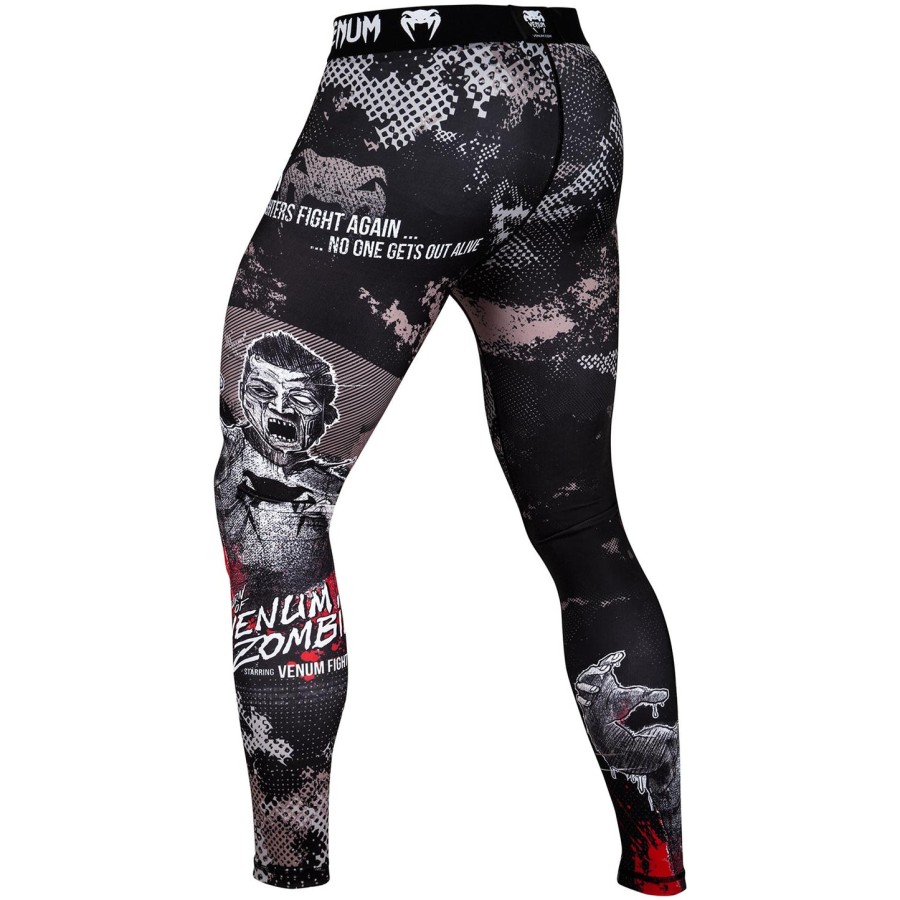 venum zombie return kompressionsstrumpfhose – schwarz