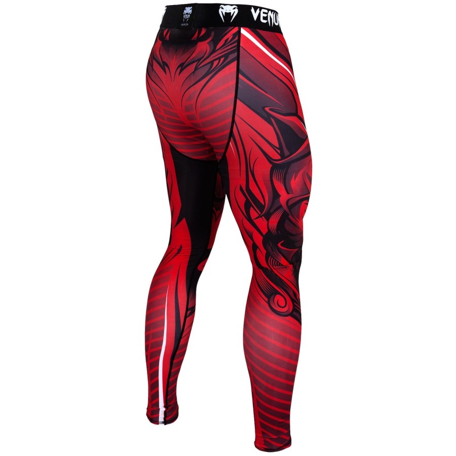 venum bloody roar kompressionsstrumpfhose – rot