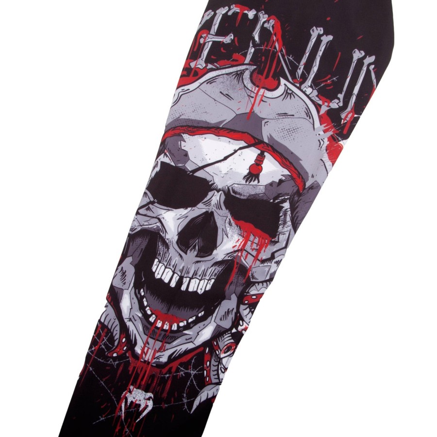 venum pirate 3.0 kompressionsstrumpfhose – schwarzrot