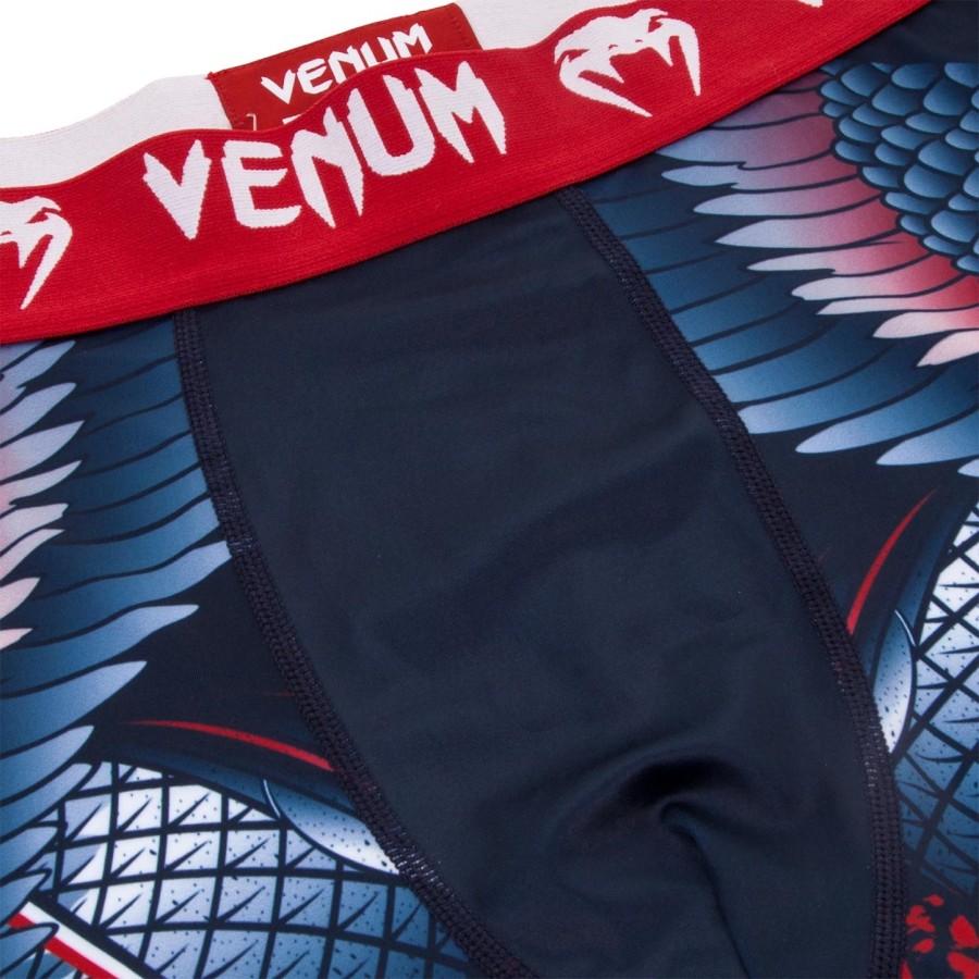 venum rooster kompressionsstrumpfhose – marineblauorange