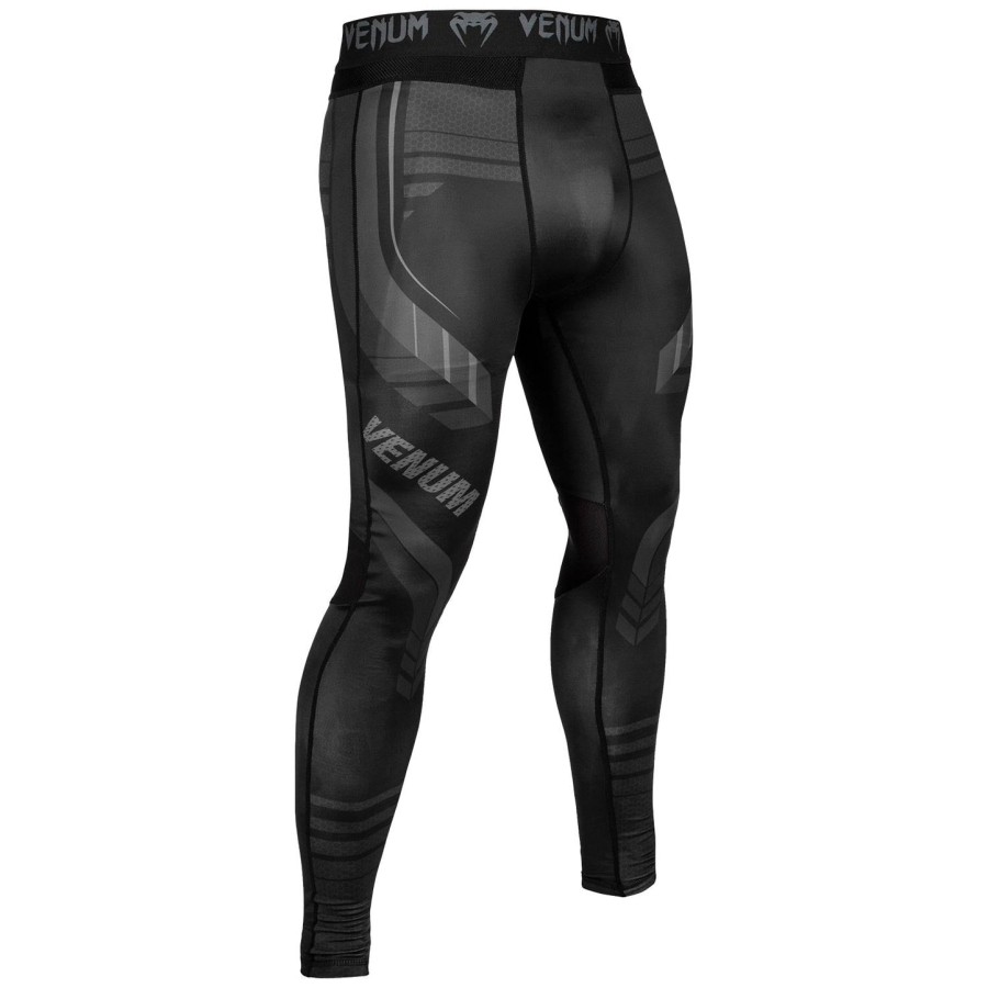 venum technical 2.0 kompressionsstrumpfhose – schwarzschwarz