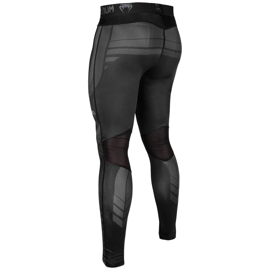 venum technical 2.0 kompressionsstrumpfhose – schwarzschwarz