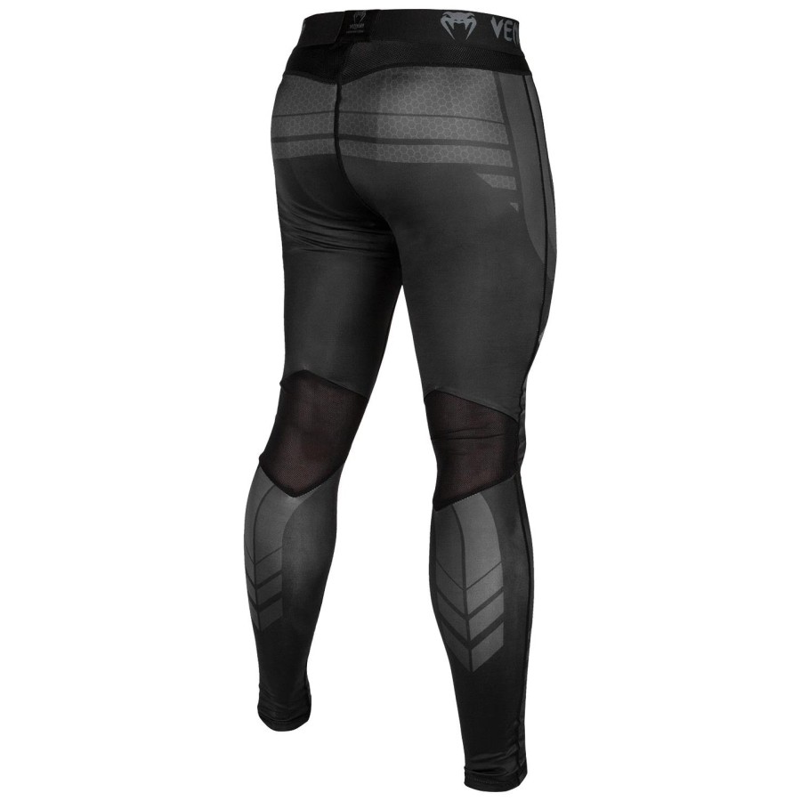 venum technical 2.0 kompressionsstrumpfhose – schwarzschwarz
