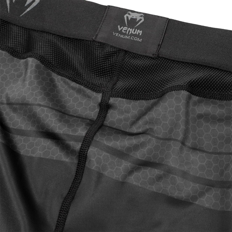 venum technical 2.0 kompressionsstrumpfhose – schwarzschwarz
