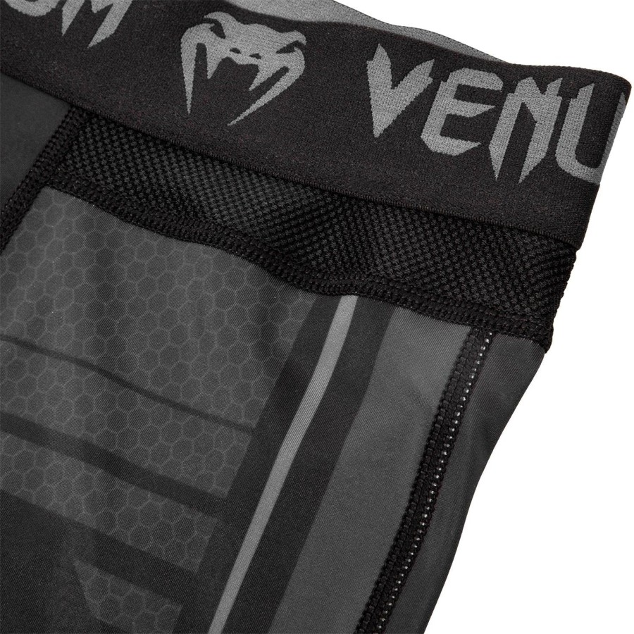 venum technical 2.0 kompressionsstrumpfhose – schwarzschwarz
