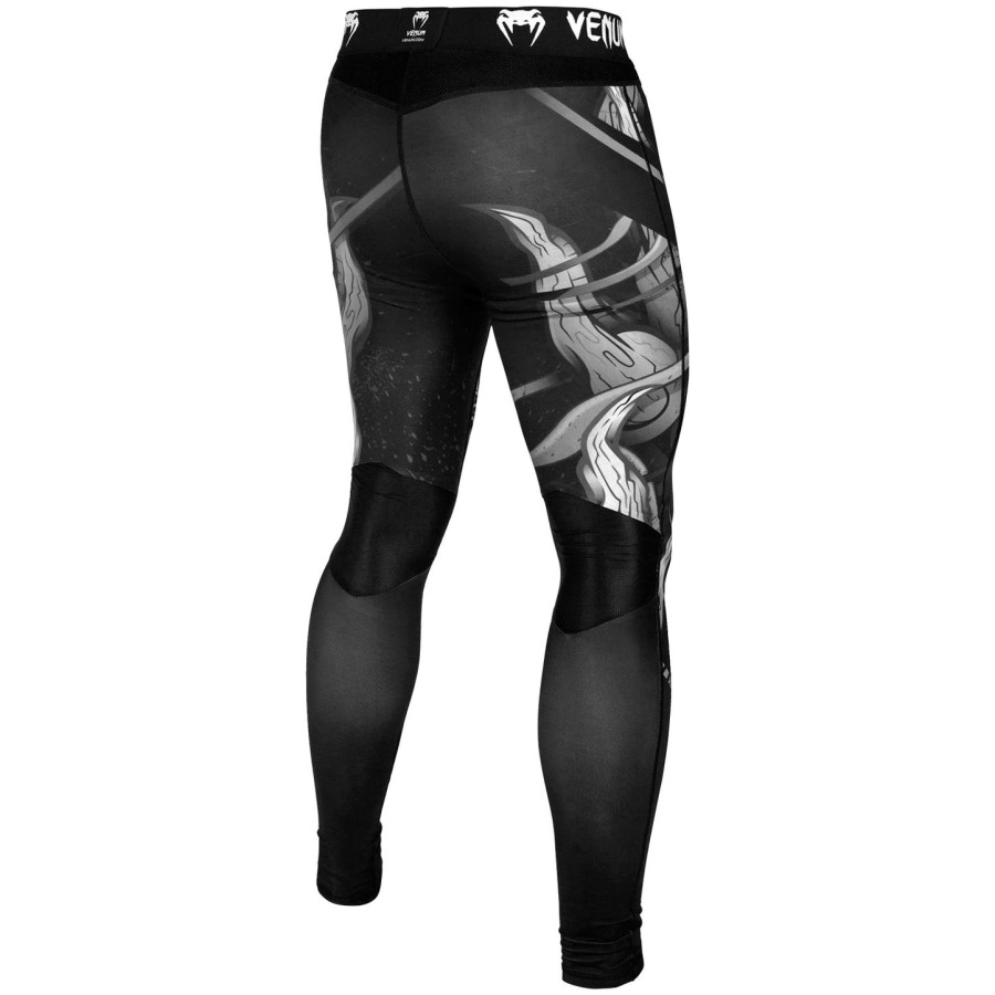venum devil kompressionsstrumpfhose – weißschwarz