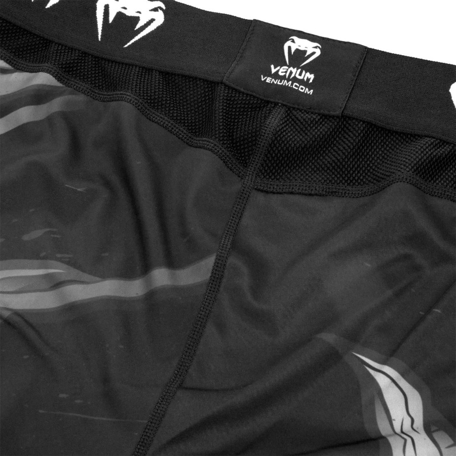 venum devil kompressionsstrumpfhose – weißschwarz